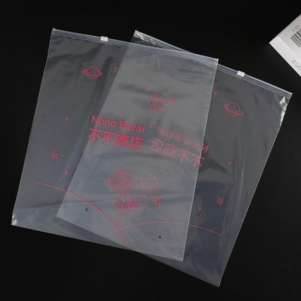 Recyclable Gravure Printing CPE Packaging Bags For Shoes / Clothing