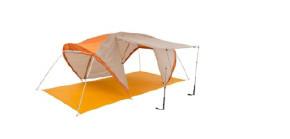 6-8 Person Nylon Ripstop Camping Tent Aluminum Camping Tent  GNCT-036