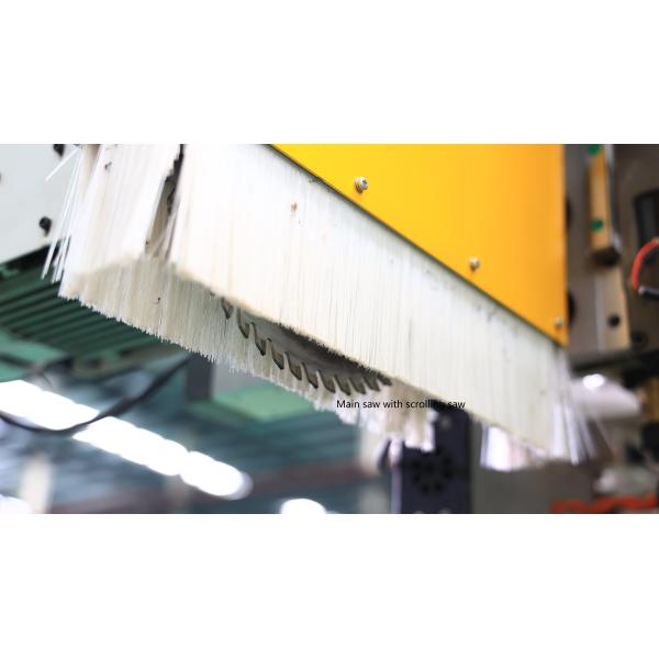 Línea de producción automática de marcos para máquinas de fresado eléctrico de puertas de madera