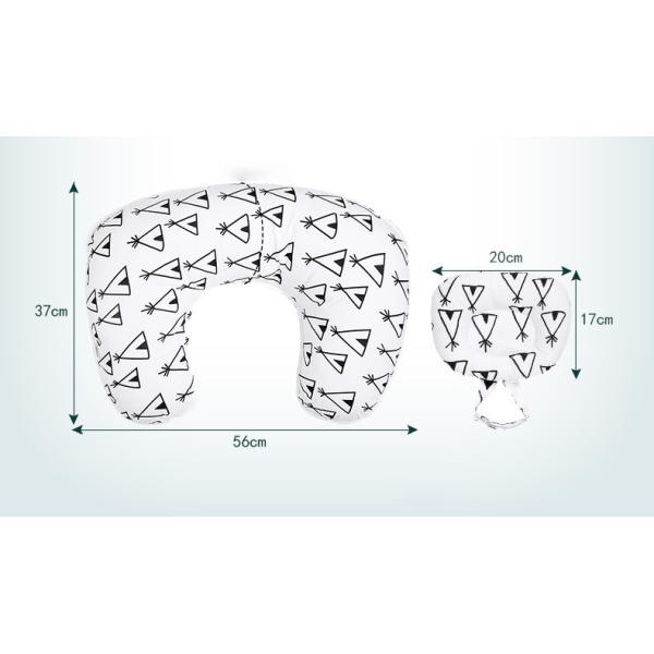 100% Polyester Fiber Filling U Shape Nursing Pillow for Hotel and Pregnancy Comfort