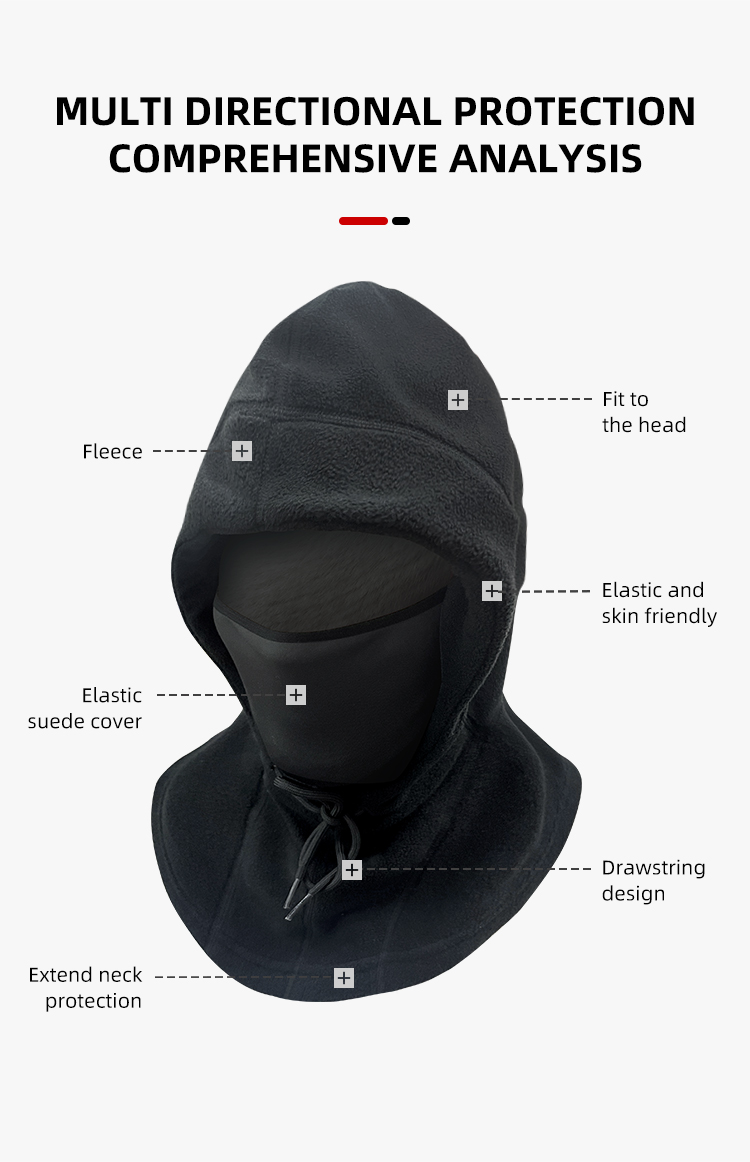 Skiing Popular Style Customized Windproof Ski Mask Men Women Custom Logo Stretchable Thermal Balaclava
