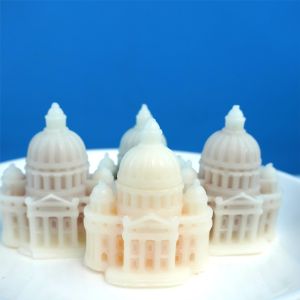 Castle Shape Wax Bottle Candy Fruity Liquid Novelty Sweets for Wholesale and OEM