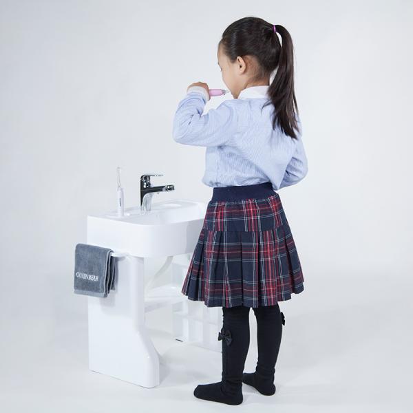 White Plastic Children'S Wash Basin Stand With Acceptable OEM ODM