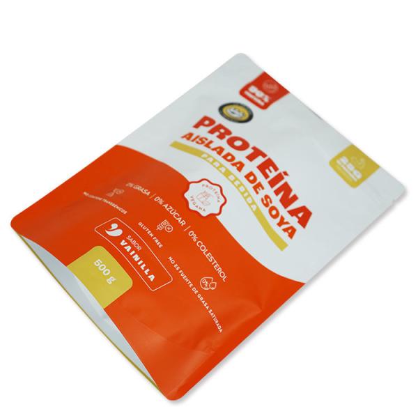 Precio de fábrica Impresión digital personalizada Bolsa de plástico de estilo cremallera Reutilizable a prueba de olor Stand Up Doypack para embalaje de alimentos