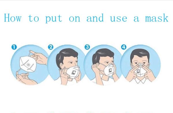 6 Layer KN95 Air Mask Antibacterial Low Breath Resistance With Breathing Valve