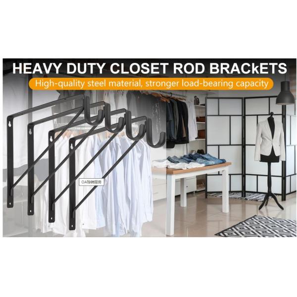 Черно-белый тяжеловесный шкаф полка Стерженьные скобки Образец Предлагаемые стенные полки