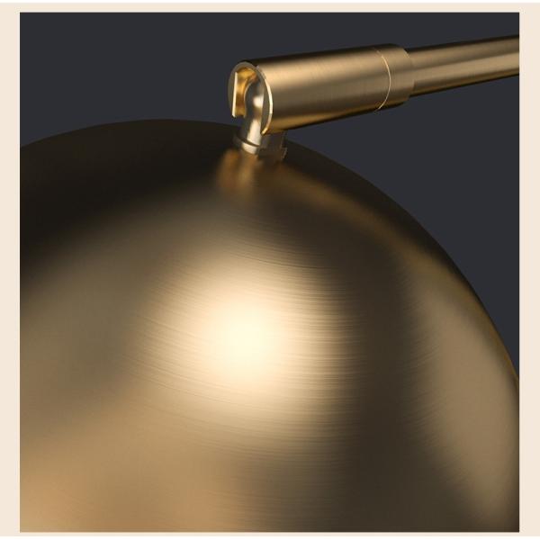 direct factory antique brass LED floor lamp eye protection work light office standing lamp hotel guest room light luxury