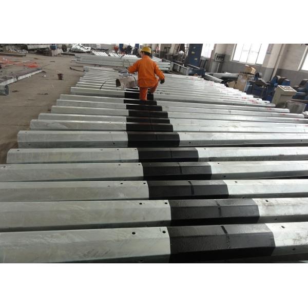 Трубы битума 220kv стальные гальванизировали стальное Поляк для проекта overheadline