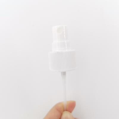 White PP Plastic 24/410 Fine Mist Sprayer With Ribbed Closure