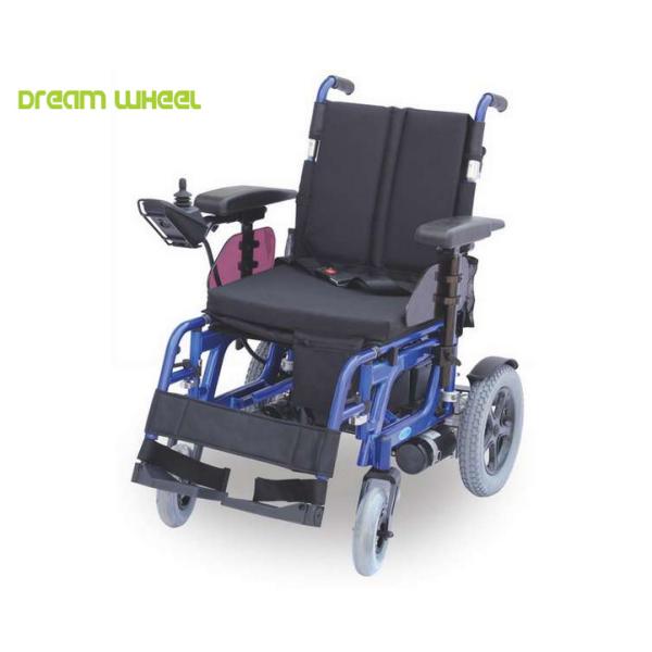 Disability 10km/h Four Wheel Drive Power Wheelchair 24V 450W Dual Motors