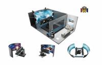 Naked Eye Curved Screen Playzone 4D Cinema For 10-20 Players