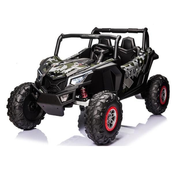 Мотор 555 120 Вт * 2/550 35-45 Вт * 4 2023 Дети ездят на игрушечных автомобилях UTV для маленьких исследователей