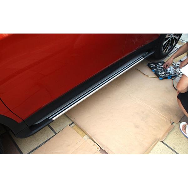 Barras de passo laterais de liga de alumínio de tipo asiático para Toyota RAV4 2013 2014 2016 2017