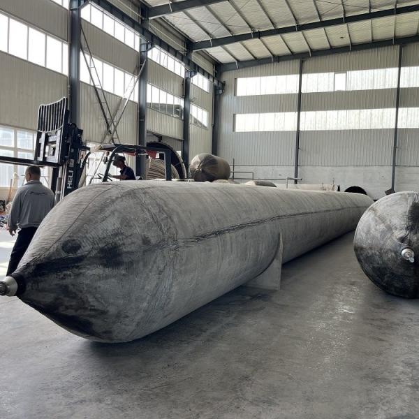 Marine Rubber Airbag for Heavy Lifting - Black Natural Rubber