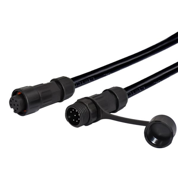 Кабельный соединитель Pin M16 электрической штепсельной вилки водоустойчивый 2 3 4 5 6 для освещения СИД на открытом воздухе