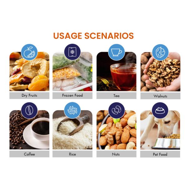 Customizable Stand up Pouch With Window  Food Packaging Bag Ziplock Bag