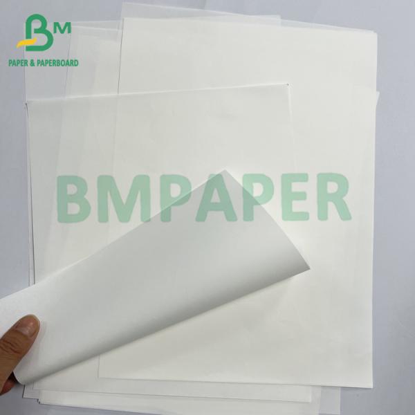 Smooth Good Printing Effect Kit5 White Greaseproof Food Bag Paper