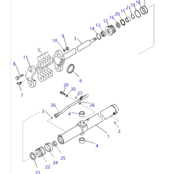 707-44-90150 7074490150 SPGW90 SPGW Пистоновые герметические кольца для экскаватора Komatsu