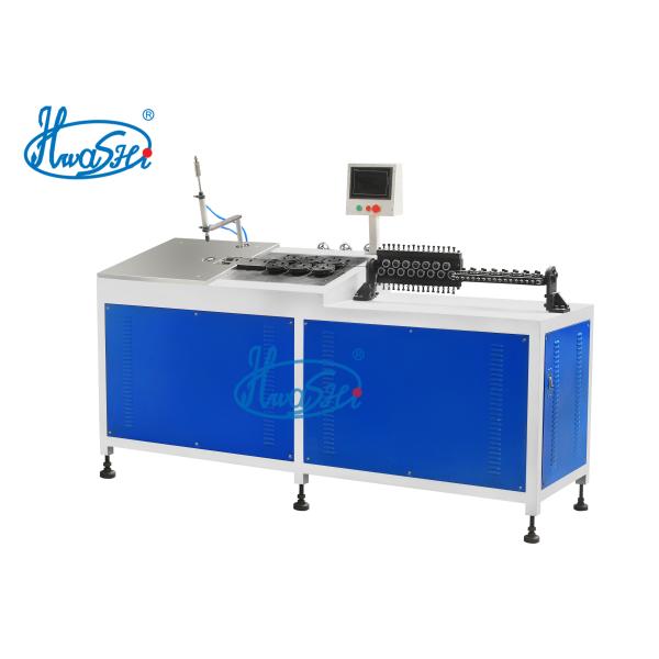 HWASHI CNC 3 Ejes 2D de alambre de flexión y y máquina de soldadura producto caliente CE suministrado acero al carbono alambre de metal automático