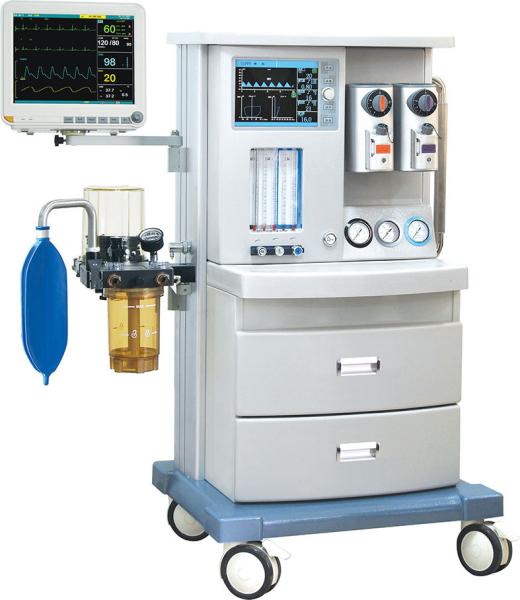 10.4 LCD Anesthesia Equipment Machine Portable Double Vapourizer ICU