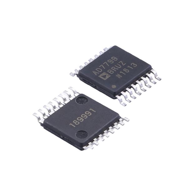 AD7799BRUZ-REEL 24-Bit Resolution 3 Channel Low Noise Analog to Digital Converter ADC with PGA & REF