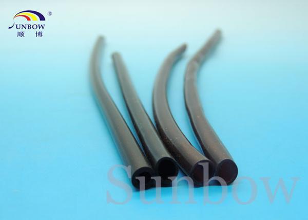 Heat Resistant Custom Extrusion Silicone Rubber Tube 200C Black Clear White