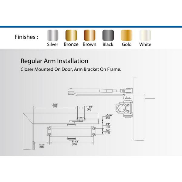 65kgs Brass Door Closer
