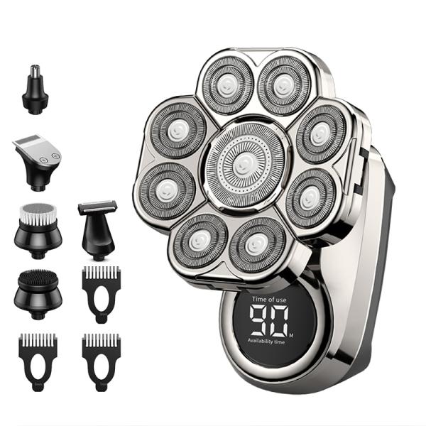 90 Mins мужчины продукты личной гигиены голова электрическая бритва 9D плавучая бритва