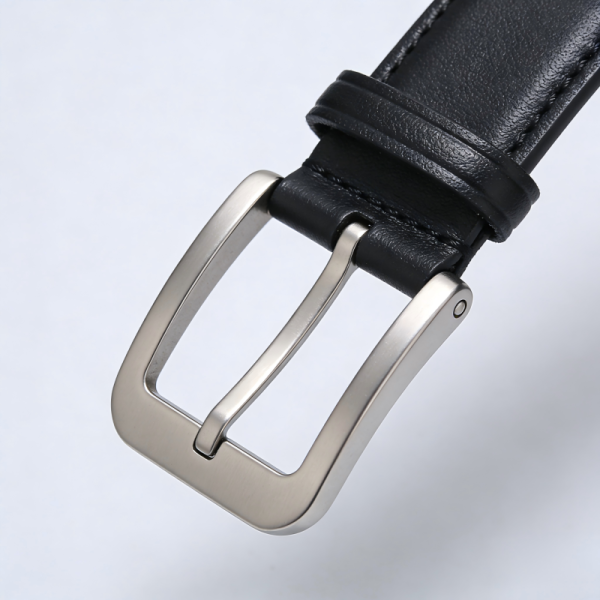 Vintage Business Casual Belt Buckle Stainless Steel For Men Customized