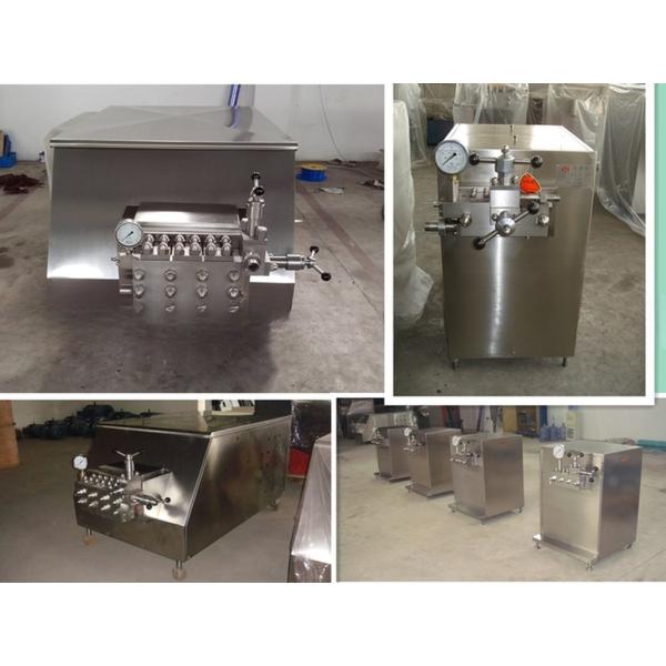 11KW 1500L/H High Pressure Homogenizer Machine for Milk in 220V/380V/440V/480V