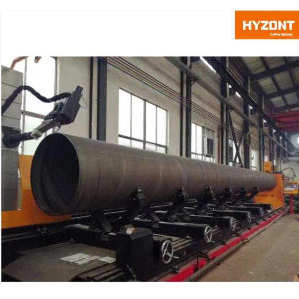 Автомат для резки профиля CNC стальной трубы с рядом 300-1200mm dia трубы факела газовой резки и газового резака плазмы