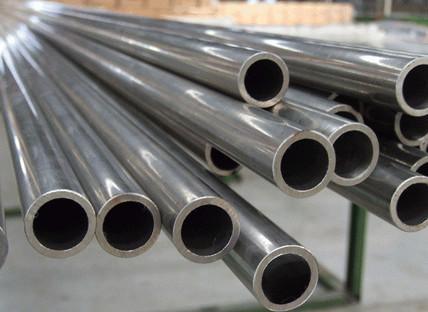 Annealed Cold Drawn Steel Pipe , Bright Finished Small Diameter Metal Tubing