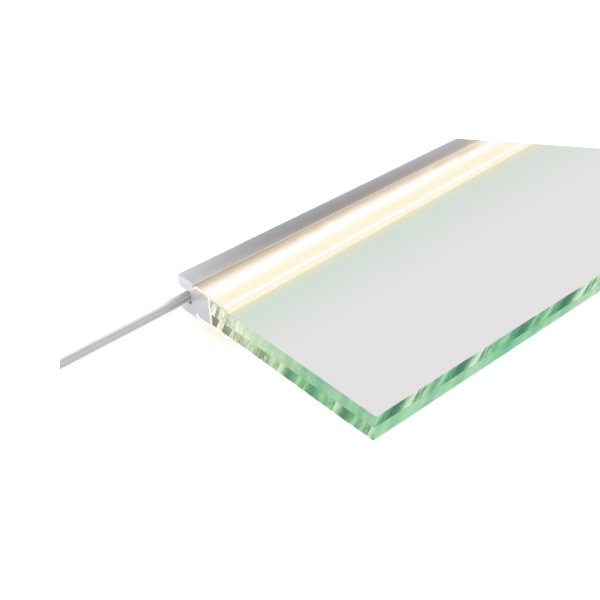 Letaron 3000K/4000K/5000K Under Cabinet Glass Shelf LED Linear Light with DC12V/24V