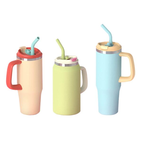 Venta al por mayor de botellas aisladas de acero inoxidable de 32 onzas, sin BPA