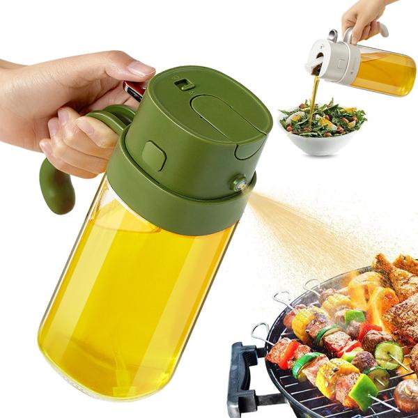 2024 New Arrive 2 In 1 Olive Oil Dispenser Bottle 550ml Large Capacity