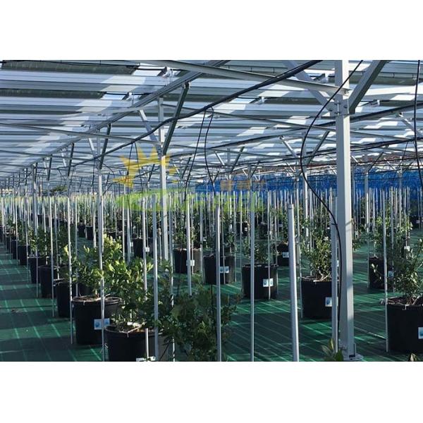 Ground Mount Solar Panel Roof Mounting Aluminum Rail 60m/S