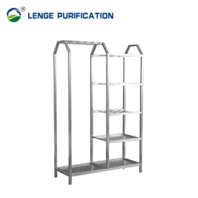 1500mm × 500mm × 1800mm Stainless Steel Furnishing Sanitary Ware Rack