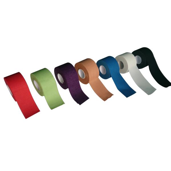 100% Cotton Fabric Adhesive Sports Strapping Tape , Athletic Tape Can Printed OEM