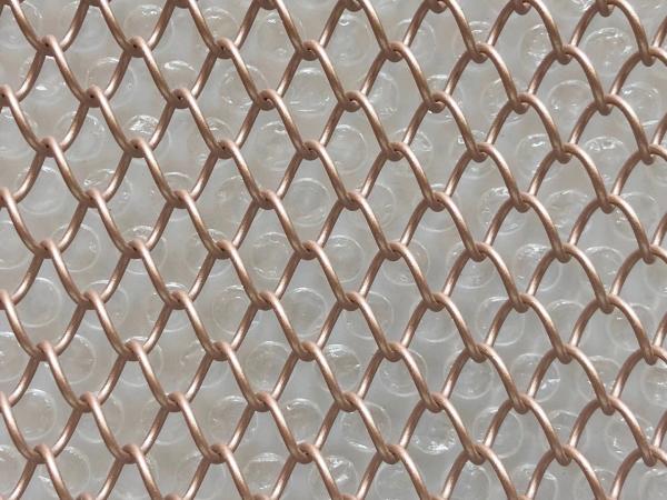 Brass Decorative Screen Mesh for Customization Color within Partition