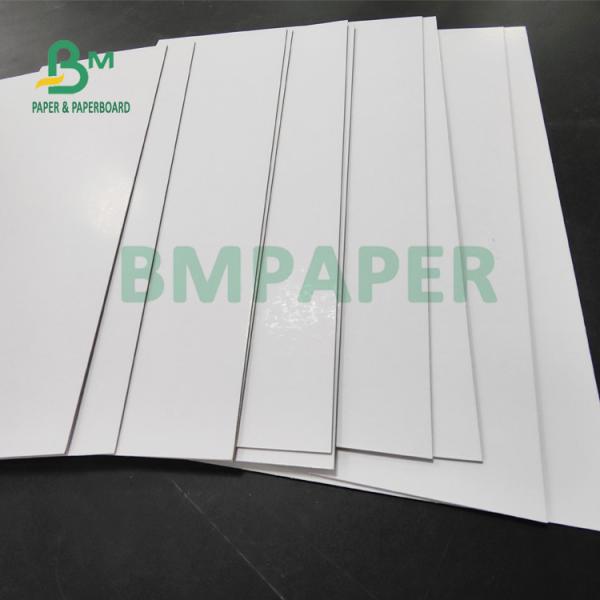 1 mm 1,2 mm Painel revestido de argila brilhante Dois lados Branco para painel de sinalização 72 x 102cm
