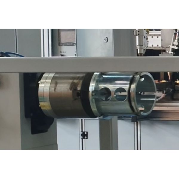 Longitudinal Pipe Stainless Steel And Aluminum Tube Laser Welding Machine Automatic