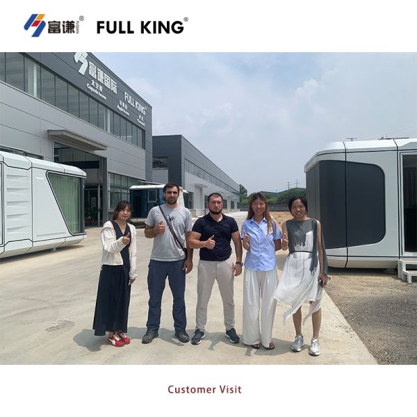 Galvanized Steel Frame Space Capsule House with Solar Power Compatibility for Fast Install in Various Locations