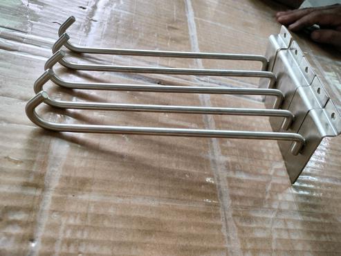 Cuadros de cromo para paredes de barro o cuadrículas de alambre