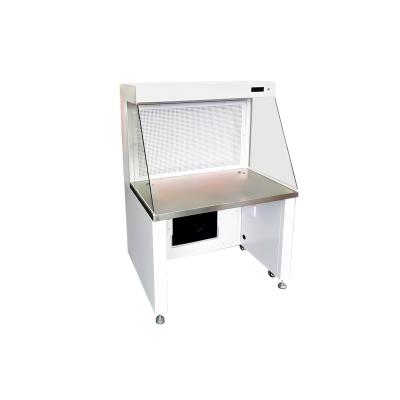 Capuz laminar de fluxo de aço inoxidável Capuz horizontal de fluxo de ar com filtro Hepa