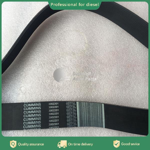 3002201 Diesel Engine Excavator Rubber Belt V Ribbed Belt K19 K38 K50 Fan Belt