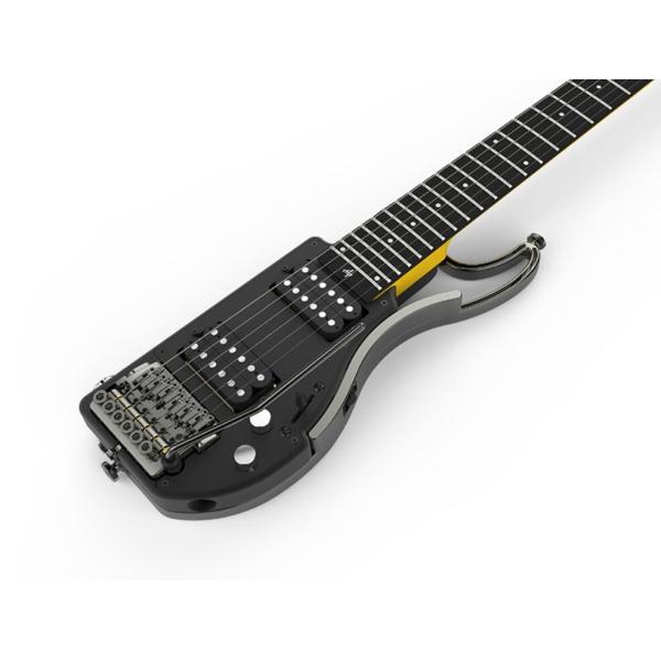 Unique Design Patented Grand Headless Foldable Travel Guitar with Double Humbuckers and Headphone Amplifier