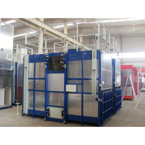 OEM VFD Single Cage Building Mast Climbing Platform 2000kg SC200