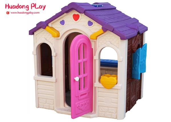 Princess Active Play Equipment  For Kindergarten Toddler Baby  HDPE 125*135*144cm