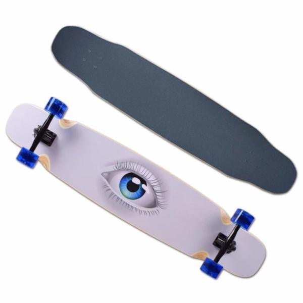 46inch 8ply Maple Girl Dancing Longboard Complete Double Kick Concave Longboard