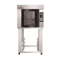 Pão do croissant de Oven Rotary Oven Five Trays 40X60cm da convecção da padaria do vapor e forno dinamarqueses 9.5Kw da pastelaria